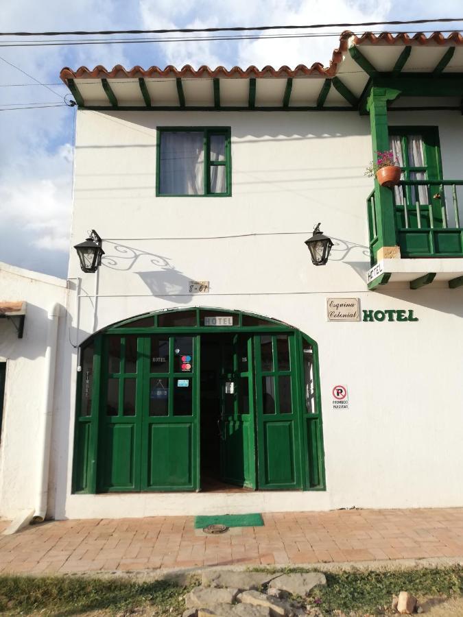 Hotel Esquina Colonial Villa de Leyva Exteriér fotografie